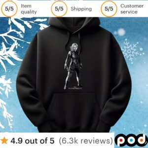 Marvel Thunderbolts Yelena Belova Full Body Portrait T Shirt