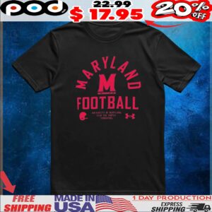 Maryland Terrapins 2025 Sideline Football Performance T Shirt