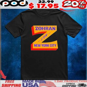 Mayor Mamdani 2025 NYC’s First Muslim Mayor Z sign T Shirt
