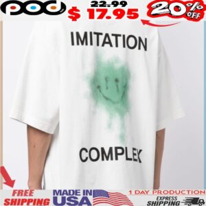 Min Yoongi Wearing Imitation Complex T Shirt