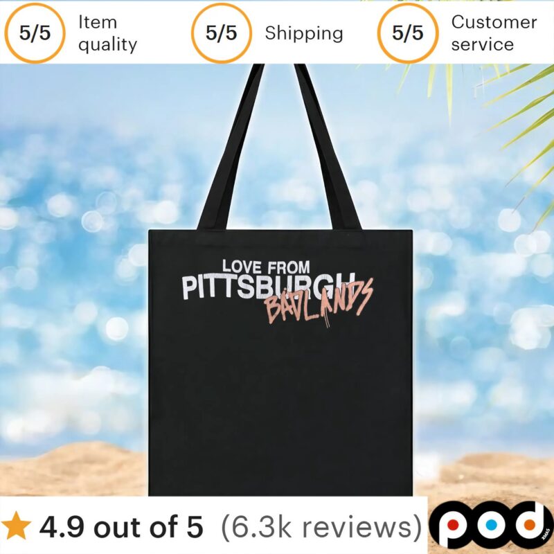 Love From Pittsburgh Bavlands T Shirt