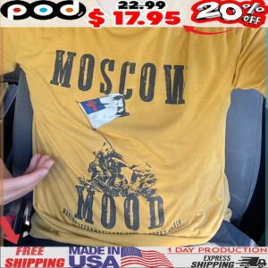Moscow Mood Flag Vintage T Shirt