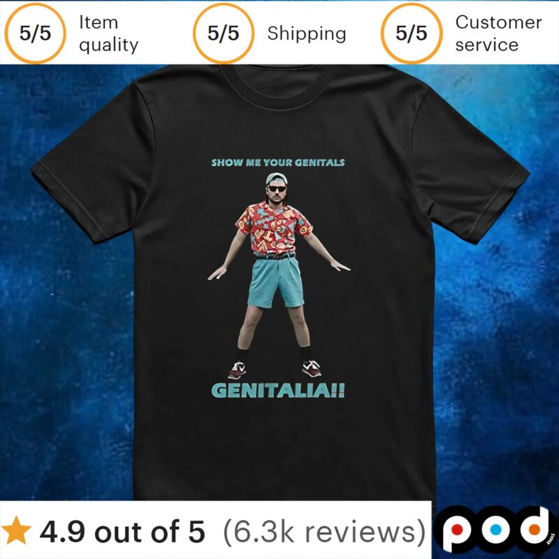 Jon Lajoie show me your genitals t shirt