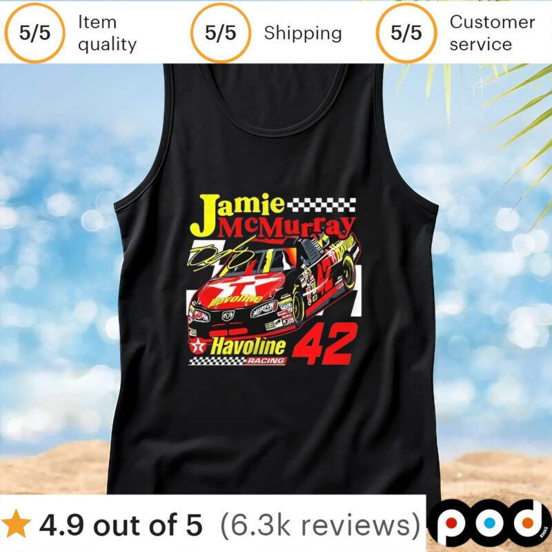 Jamie Mcmurray 42 Havoline Racing t shirt