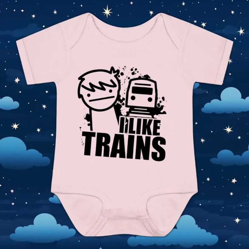 I like trains t shirt