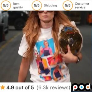 NIGGA IS THAT MRS RACHEL ON BECKY’S T SHIRT