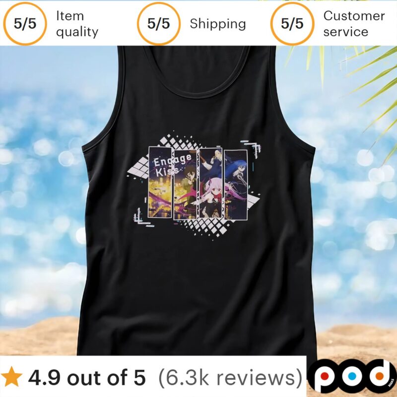 Engage Kiss Group Panels T Shirt