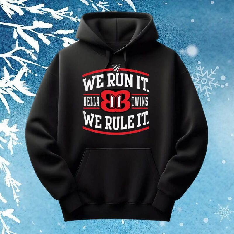 WWE We Run It Bella Twins We Rule It T Shirt