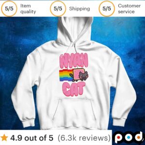 Nyan Cat Logo T Shirt