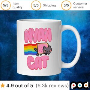 Nyan Cat Logo T Shirt