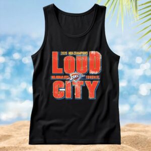 OKC Thunder 2025 NBA Champions Loud City Vintage T shirt