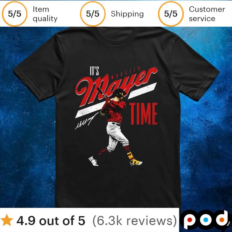 Marcelo Mayer Boston Red Sox MLB baseball Mayer time t shirt