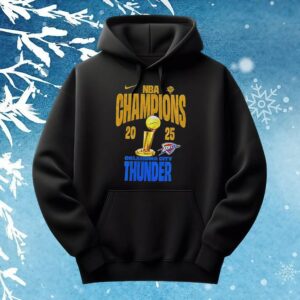 Oklahoma City Thunder NBA Finals Champions Winner Trophy 2025 T Shirt