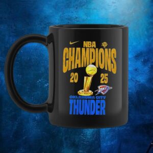 Oklahoma City Thunder NBA Finals Champions Winner Trophy 2025 T Shirt