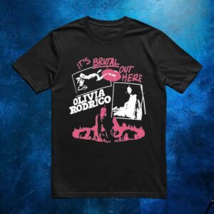 Olivia Rodrigo It's Brutal Out Here T Shirt
