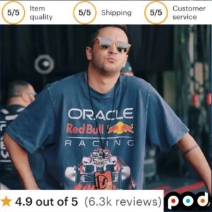 Oracle Red Bull Racing World Champion 2025 T Shirt