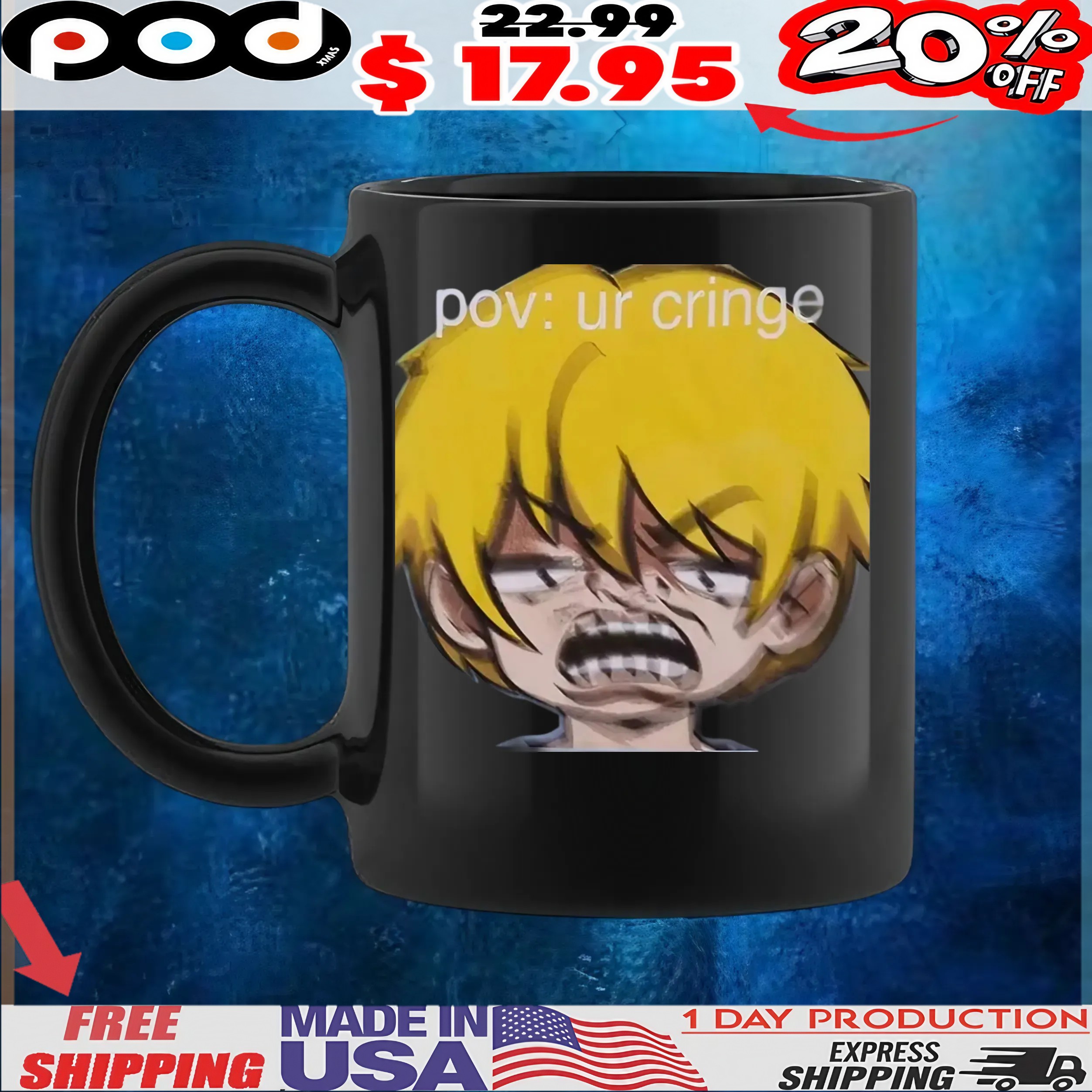 POV UR Cringe Character MEME T Shirt
