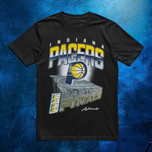 Pacers 2025 Eastern Conference Finals Concrete Court T Shirt