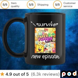 Paper Puppets Take 2 I Survive New Episode T Shirt