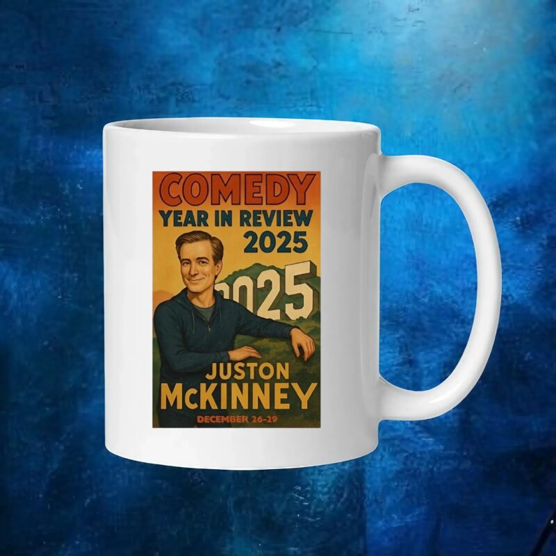 Comedy year in review 2025 Juston Mckinney t shirt