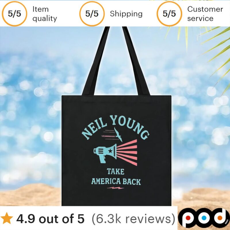 Neil Young take America back t shirt