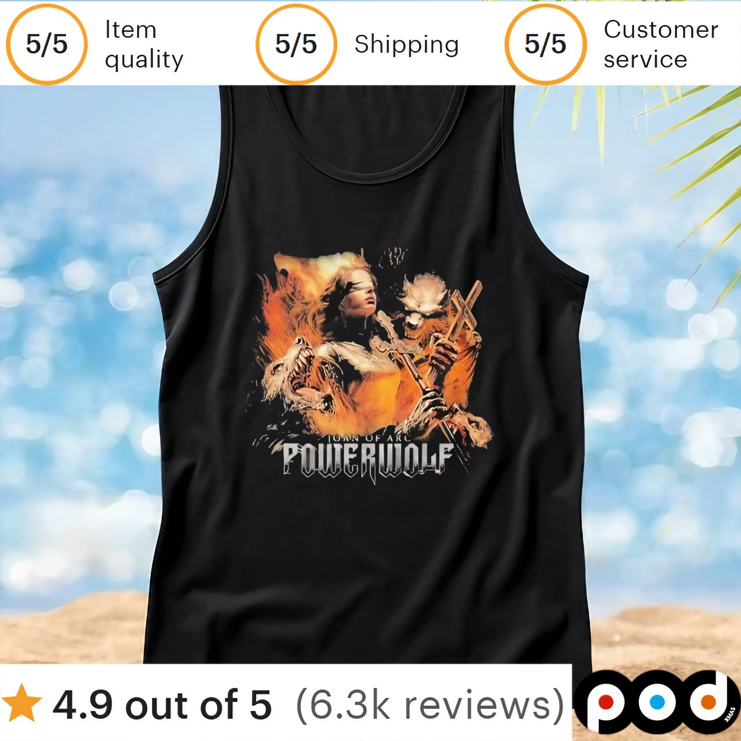 Powerwolf The Story Of Joan Of Arc New Video From Latest Album Wake Up The Wicked T Shirt Powerwolf The Story Of Joan Of Arc New Video From Latest Album Wake Up The Wicked T Shirt