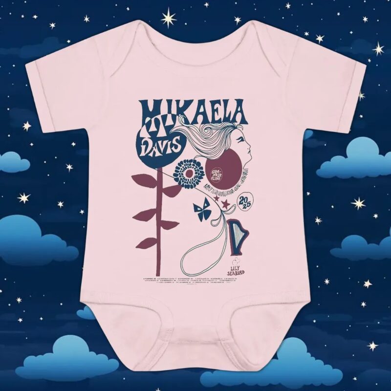 Mikaela Davis Summer Tour 2025 Poster T Shirt