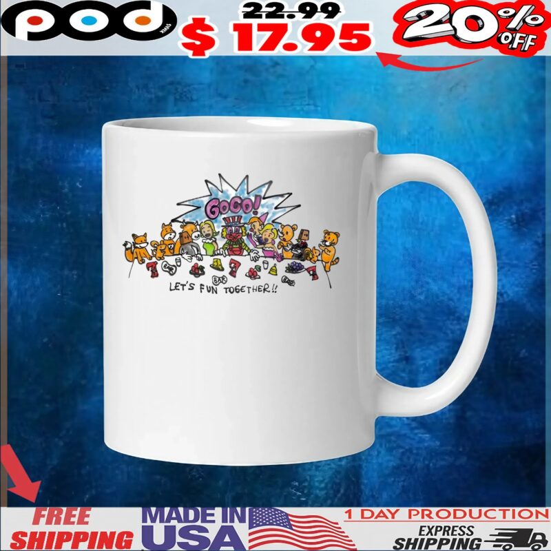 Juggler Live Paint Gogo Let's Fun Together T Shirt