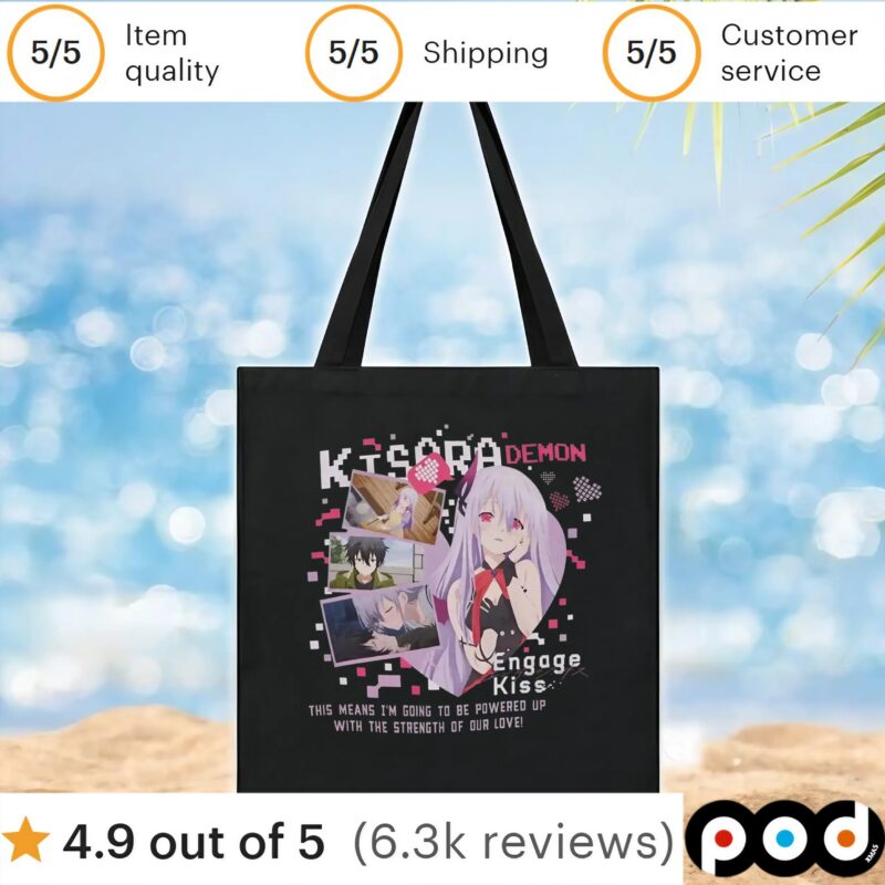 Engage Kiss Heart Panels Kisara Demon T Shirt