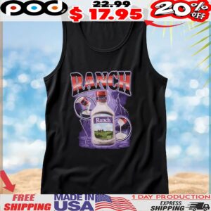 Ranch Dressing Bottle Bootleg Style T Shirt