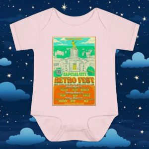 Retro Fest Capital City Aug 22 2025 T shirt