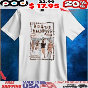 Ryan Davis And The Roadhouse Band Dancing On The Edge 'dote' Tour T Shirt