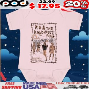 Ryan Davis And The Roadhouse Band Dancing On The Edge 'dote' Tour T Shirt