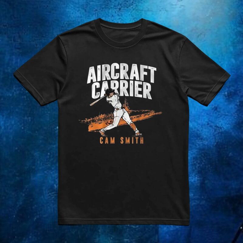 Cam Smith Houston Astros Aircraft Carrier T Shirt
