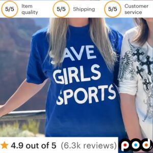 Save Girls Sports T Shirt