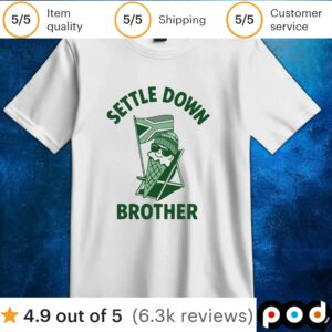 Settle Down Brother Ice Cream T Shirt