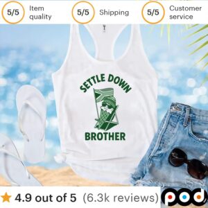 Settle Down Brother Ice Cream T Shirt