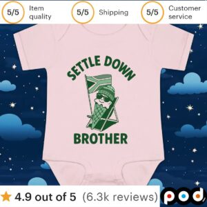 Settle Down Brother Ice Cream T Shirt