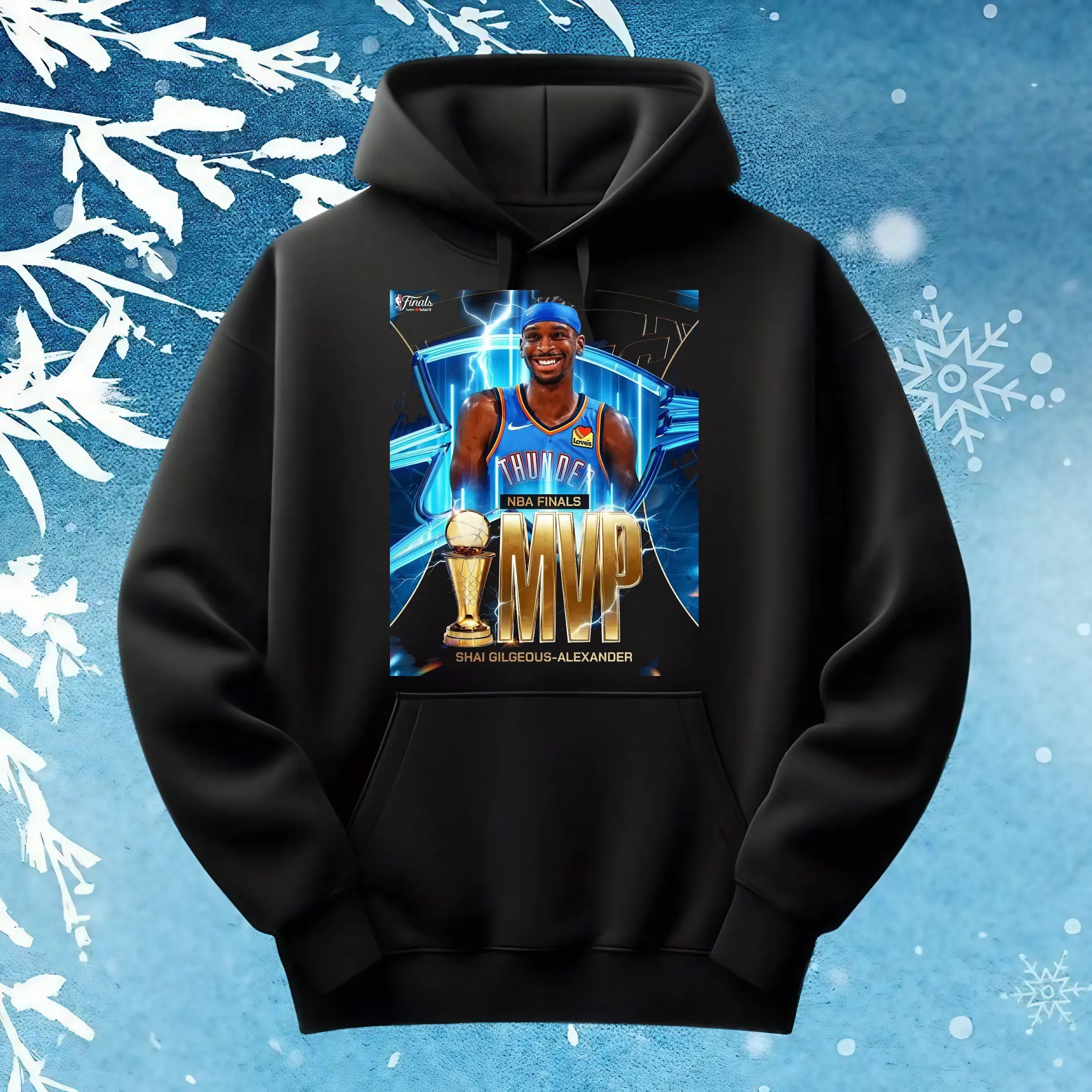 Shai Gilgeous-Alexander MVP NBA Finals Oklahoma City Winning 2025 Nba Championship T Shirt