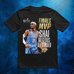 Shai Gilgeous-Alexander MVP NBA Finals Oklahoma City Winning Their First Nba Championship T Shirt