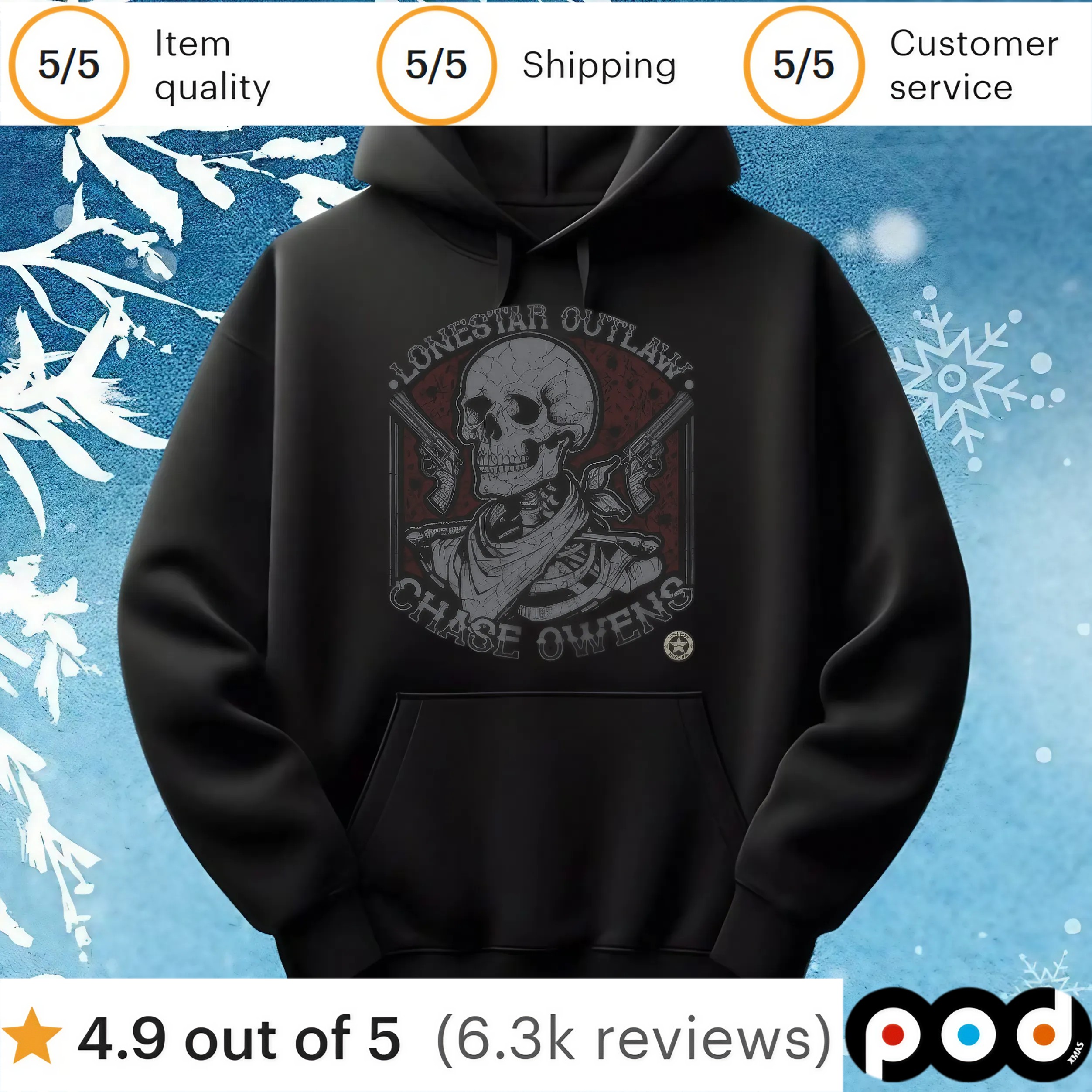 Skeleton Chase Owens Lonestar Outlaw June 2025 T Shirt Skeleton Chase Owens Lonestar Outlaw June 2025 T Shirt