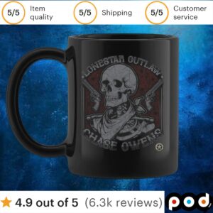 Skeleton Chase Owens Lonestar Outlaw June 2025 T Shirt
