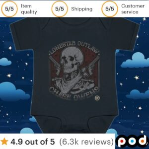 Skeleton Chase Owens Lonestar Outlaw June 2025 T Shirt