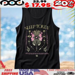 Sleep Token Even In Arcadia Look To Windward Emergence Past Self Dangerous Caramel Even In Arcadia Provider Damocles Gethsemane Infinite Baths Vintage T Shirt