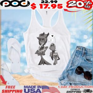 Smile If You Want Me Alastor Lucifer Hazbin Hotel T Shirt