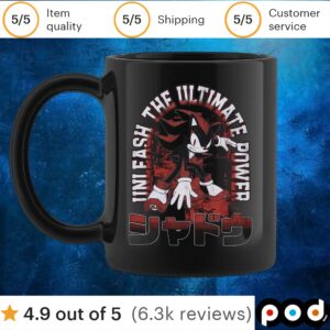 Sonic Shadow The Hedgehog Unleash The Ultimate Tower T Shirt