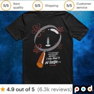 SpongeBob SquarePants Plankton Magnifying Glass T Shirt