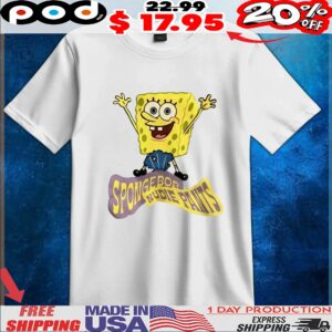 Spongebob Nudie Pants Happy T Shirt