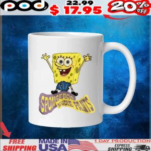 Spongebob Nudie Pants Happy T Shirt