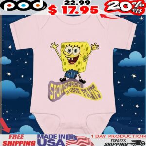 Spongebob Nudie Pants Happy T Shirt